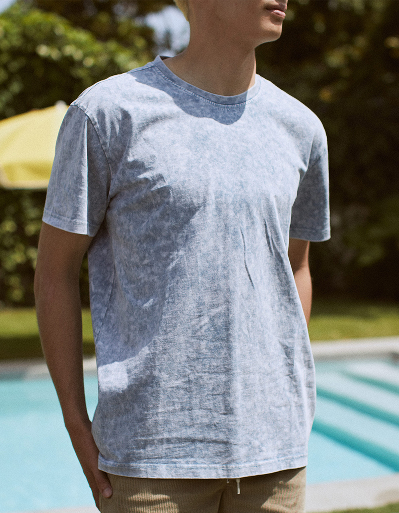 RSQ Acid Wash Mens Oversized Tee image number 0