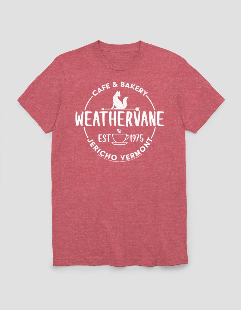 WEDNESDAY Weathervane Coffee Shop Unisex Tee image number 0