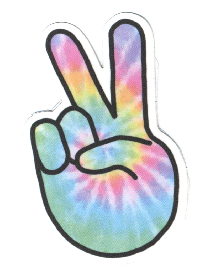ACS AESTHETIC Peace Sign Sticker image number 0