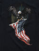 RSQ Eagle Flag Mens T-Shirt image number 2