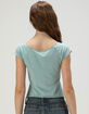TILLYS Raw Edge Womens Tee image number 4