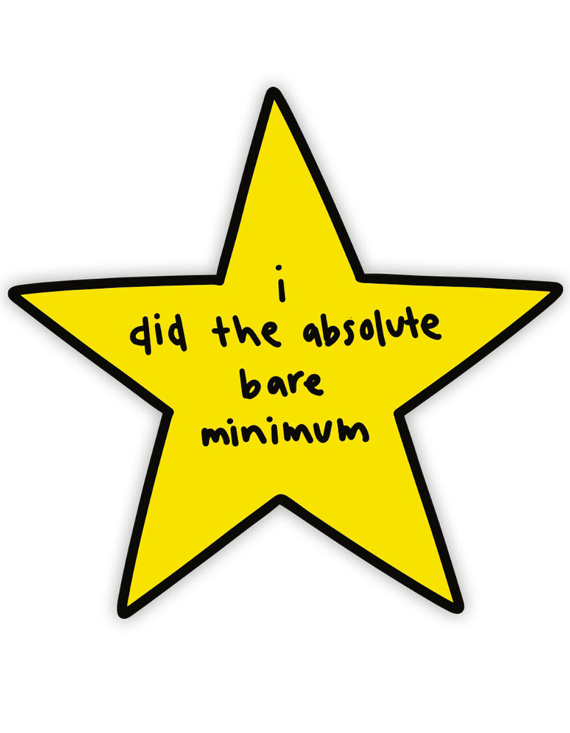 STICKIE BANDITS Bare Minimum Sticker image number 0