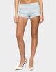EDIKTED Myah Pinstripe Micro Shorts image number 2