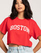 FULL TILT Boston Womens Crop Tee image number 2
