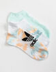 ADIDAS Originals 3 Pack Womens Color Wash No Show Socks image number 1