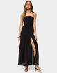 EDIKTED Marisa Strapless Maxi Dress image number 4