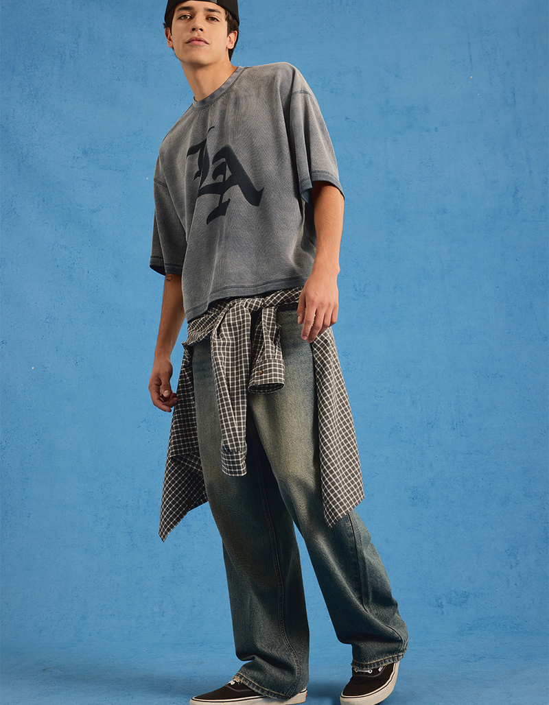 RSQ Mens Baggy Jeans image number 8
