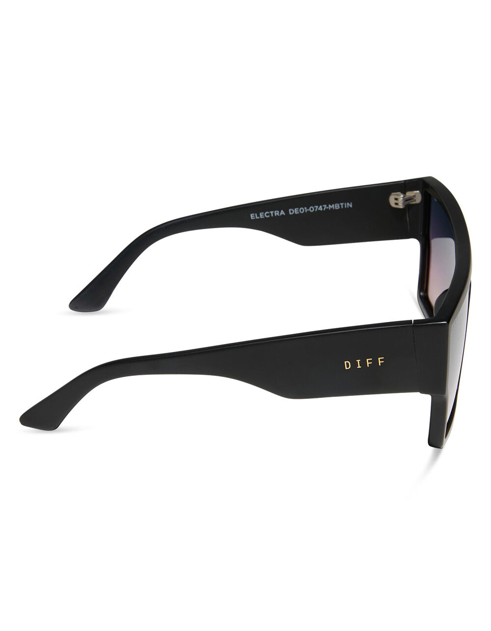 DIFF EYEWEAR Electra Sunglasses - BLACK COMBO - ONE SIZE | Tillys