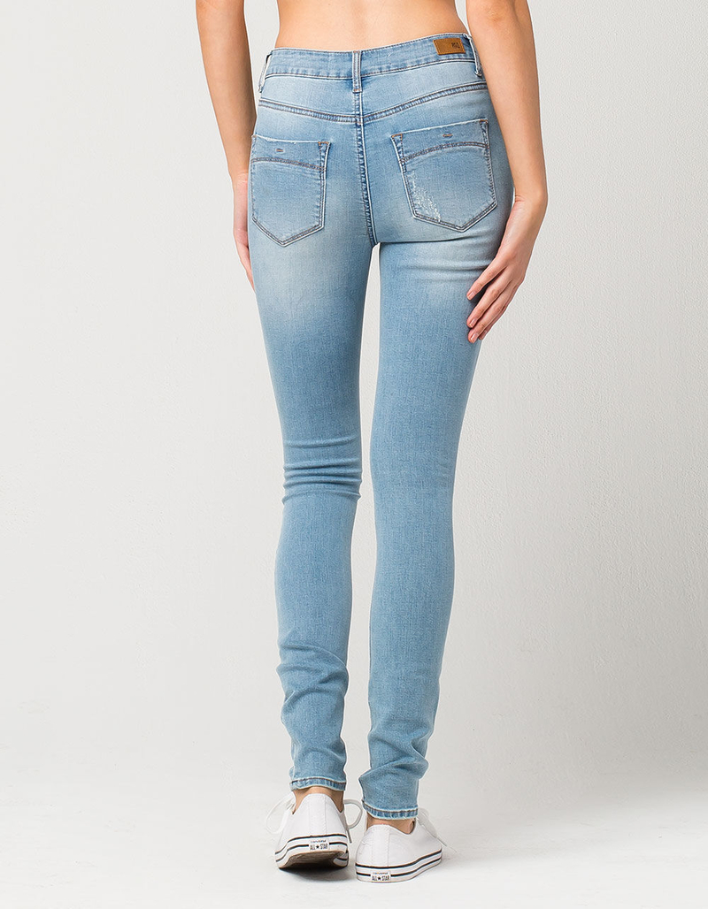 RSQ Manhattan High Rise Womens Ripped Skinny Jeans image number 3