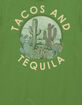 TEQUILA Tacos Cactus Unisex Tee image number 2