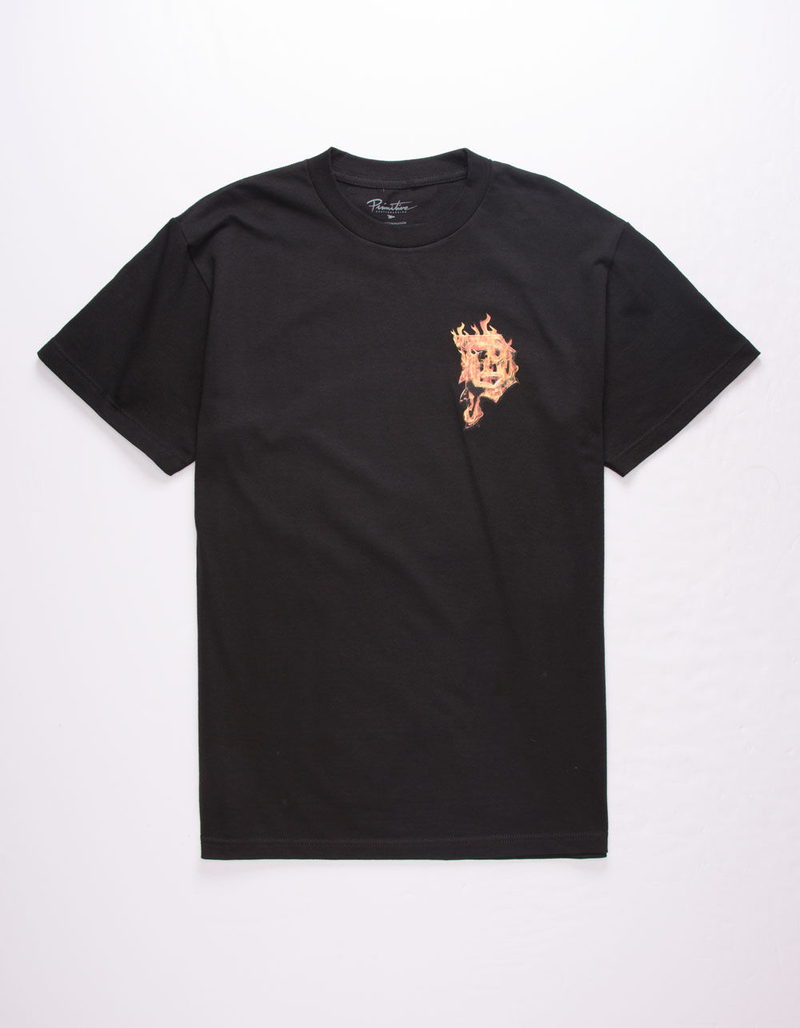 PRIMITIVE Dirty P Flames Mens T-Shirt image number 1