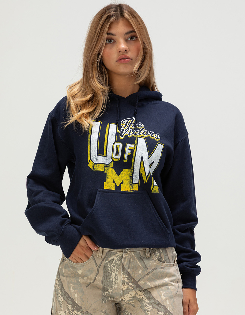ORIGINAL RETRO BRAND University of Michigan Womens Hoodie image number 0