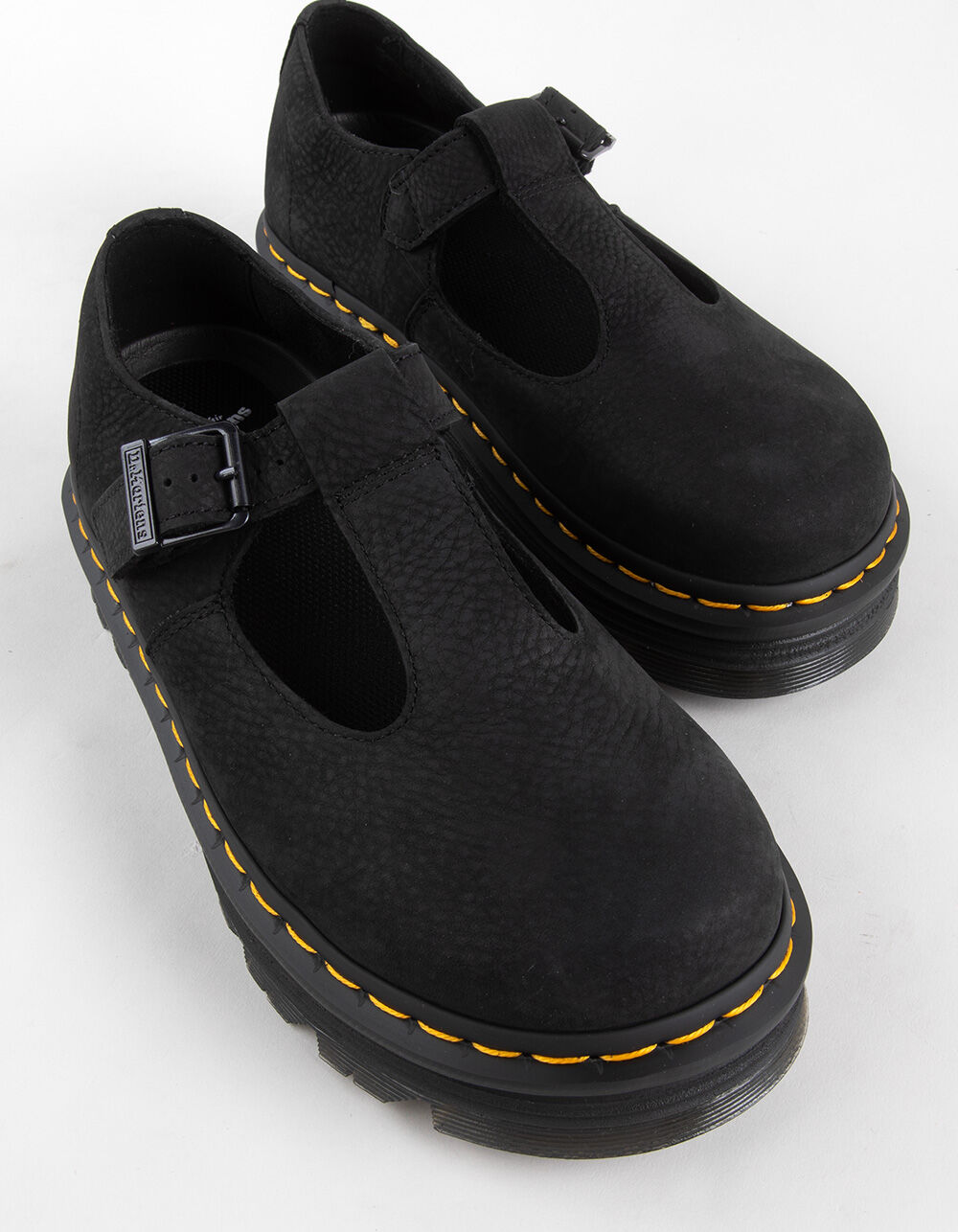 DR. MARTENS Zebzag Mary Jane Womens Shoes - BLACK - 5 | Tillys