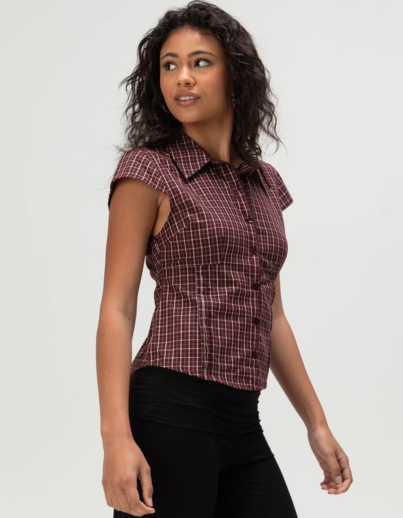 RSQ Womens Button Up Shirt image number 2