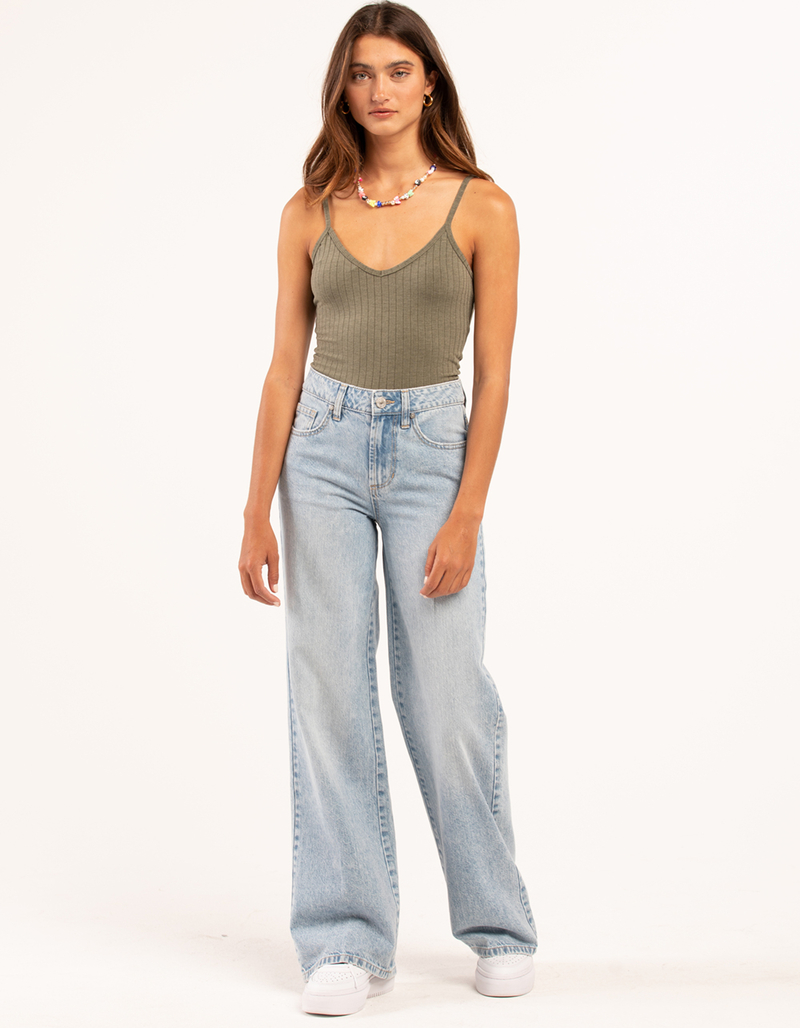 RSQ Womens High Rise Wide Leg Jeans image number 0