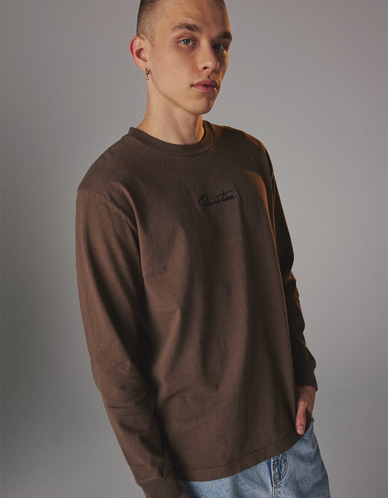 PRIMITIVE Nuevo Mens Long Sleeve Boxy Tee image number 0