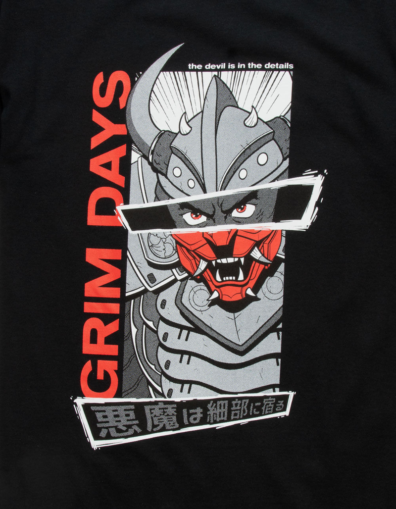 GRIM DAYS Details Mens Tee image number 1