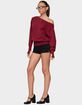 EDIKTED Off Shoulder Oversized Sweater image number 4