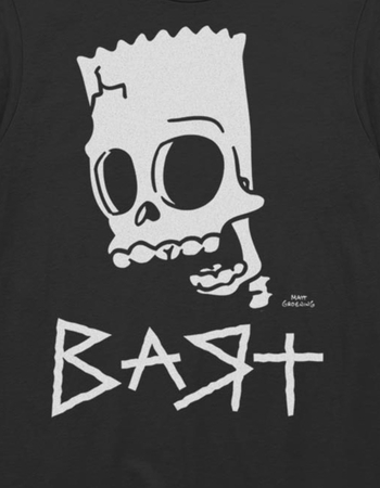 THE SIMPSONS Punk Bart Unisex Tee Alternative Image