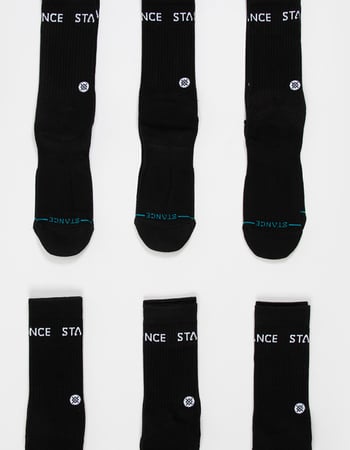 STANCE Origin 6 Pack Mens Crew Socks Alternative Image