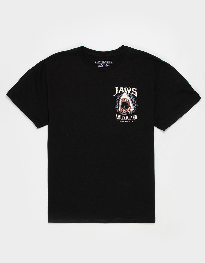 RIOT SOCIETY Jaws Fire Boys Tee image number 1