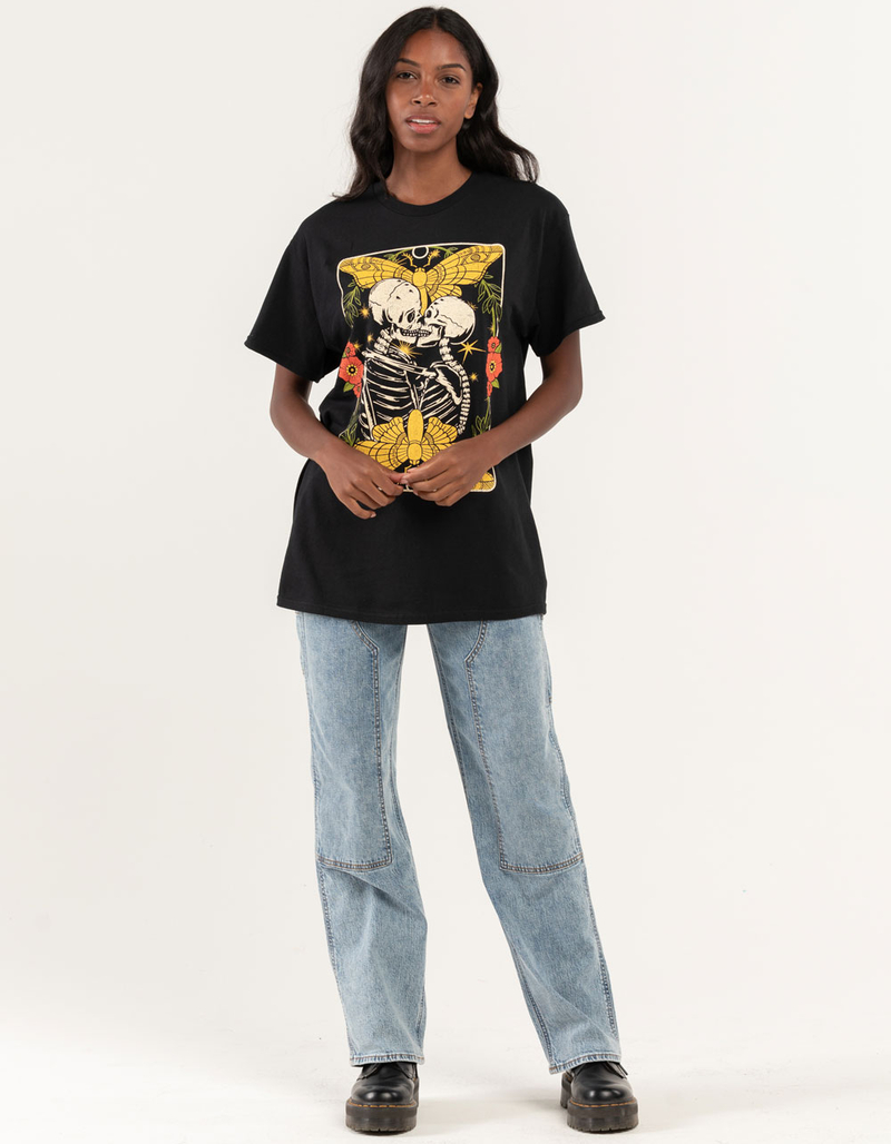 SKELETON Traditional Lover Unisex Tee image number 4