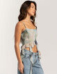 FULL TILT Waterfall Womens Cami image number 3