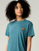 FULL TILT Butterfly Womens Oversized Tee image number 2