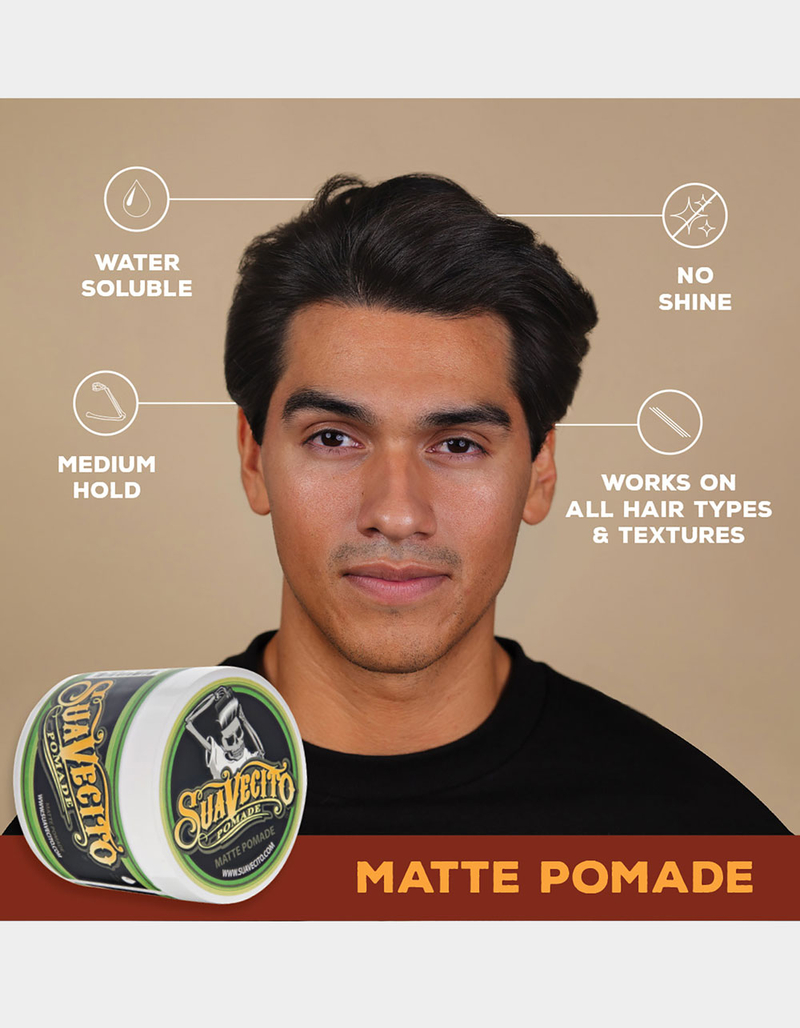 SUAVECITO Matte Pomade (4 oz) image number 3
