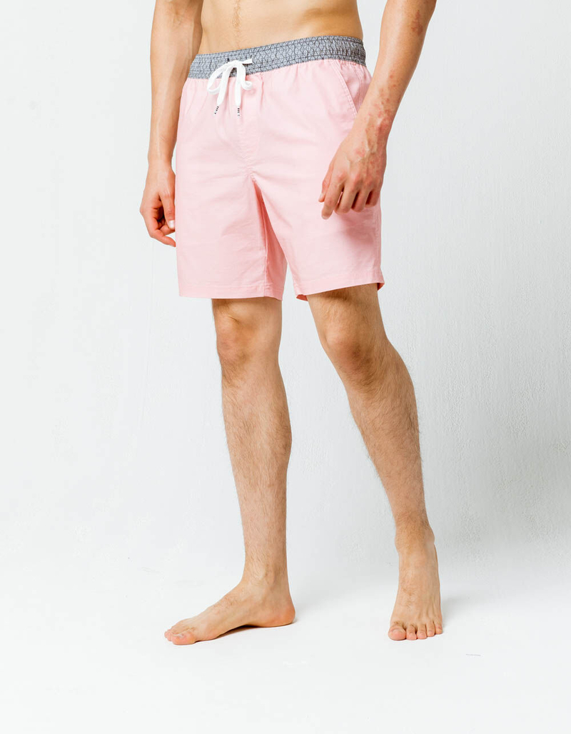 CYA San Paulo Pink Mens Volley Shorts image number 3