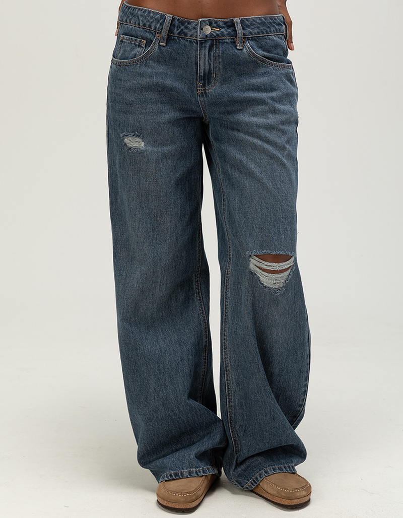 RSQ Womens Low Rise Original Baggy Jeans image number 1