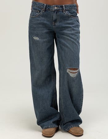 RSQ Womens Low Rise Original Baggy Jeans Alternative Image