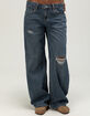 RSQ Womens Low Rise Original Baggy Jeans image number 2