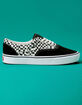 VANS Comfycush Tear Check Era Black & True White Shoes image number 1
