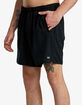 RVCA Yogger Stretch Mens 17" Athletic Shorts image number 5