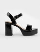 SODA Macey Platform Heel Womens Sandals image number 2