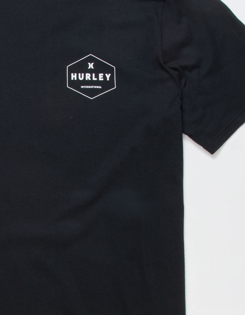 HURLEY Everyday Floral Bar Mens Tee image number 3