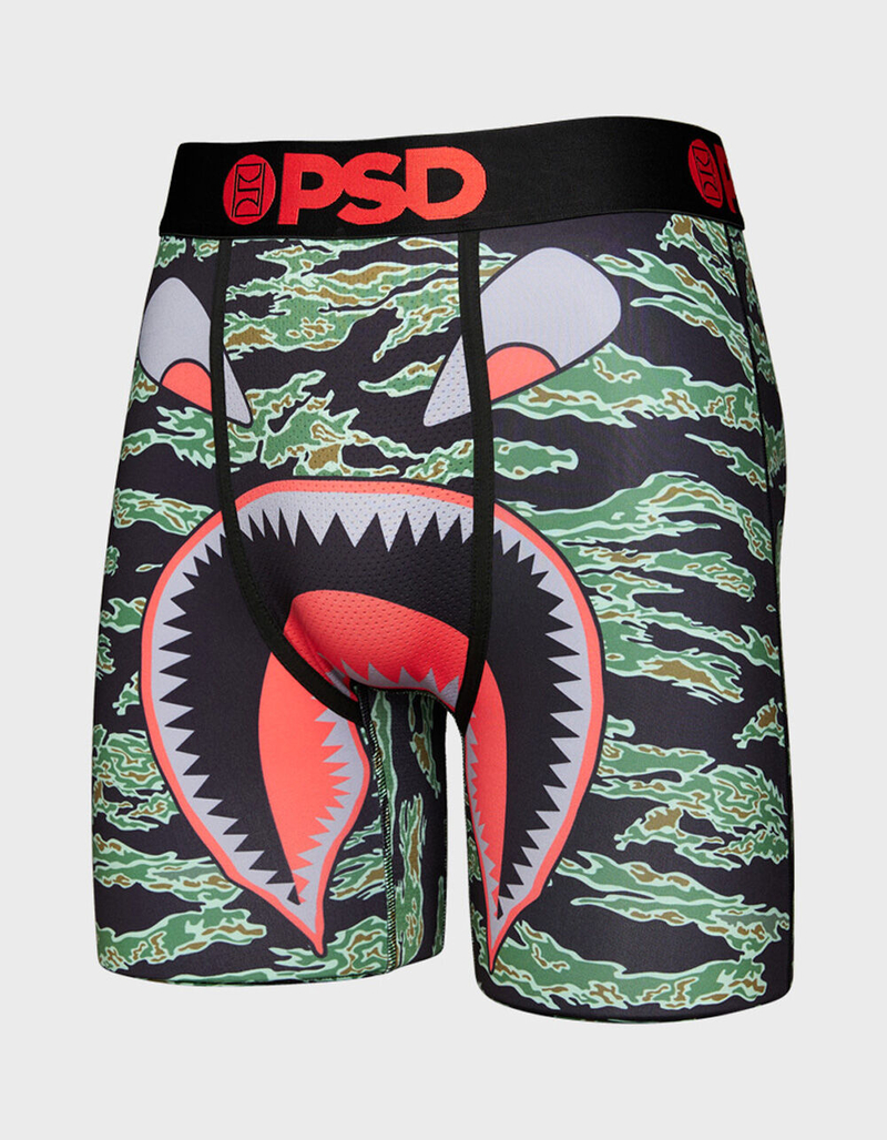 PSD Warface Tiger Camo Mens Boxer Briefs image number 1