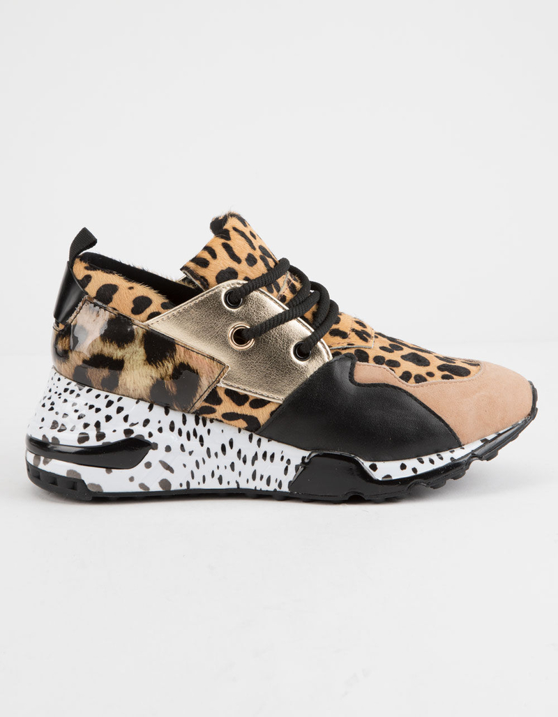 STEVE MADDEN Cliff Animal Womens Shoes image number 0