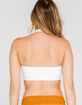 FREE PEOPLE Amber Halter Neo White Bralette image number 3