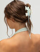 FULL TILT Heart/Floral Print Bow Clip image number 2