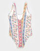 O'NEILL Cora Floral Girls One Piece Swimsuit image number 2
