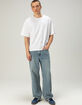 RSQ Mens Baggy Embroidered Jeans image number 8
