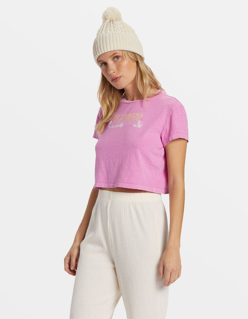 BILLABONG Midnight Womens Crop Tee image number 2