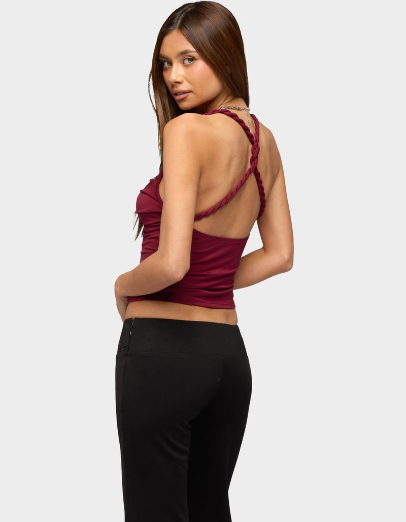 EDIKTED Cailinne Braided Twist Top image number 2