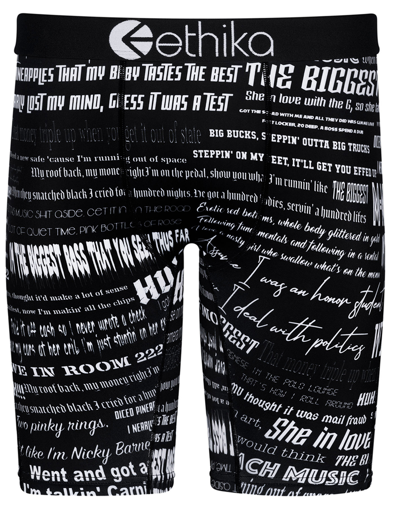 ETHIKA Rick Ross Rap God Staple Mens Boxer Briefs image number 0