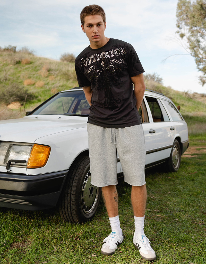 RSQ Mens Baggy Sweat Shorts image number 0