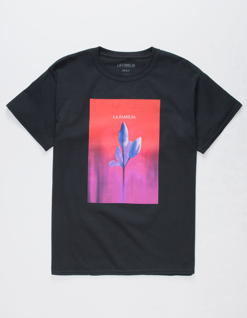 LA FAMILIA Dripping Violet Boys T-Shirt image number 0