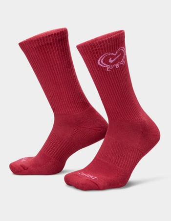 NIKE Everyday Plus Valentine's Day Cushioned Crew Socks Alternative Image