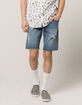 RSQ London Skinny Mens Ripped Denim Shorts image number 3